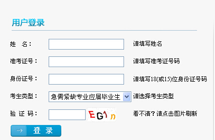 2014年四川省選調(diào)優(yōu)生志愿填報(bào)系統(tǒng)入口